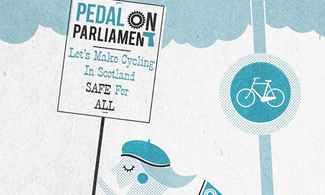 Pedal on Parliament campaign poster