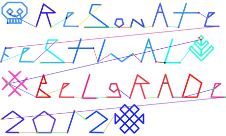 Resonate Belgrade 2012 logo