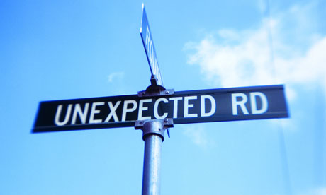 Unexpected street sign