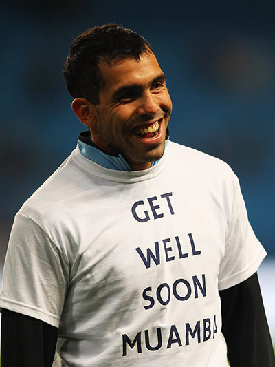 Manchester City v Chelsea: Carlos Tevez ahead of the Manchester City versus Chelsea