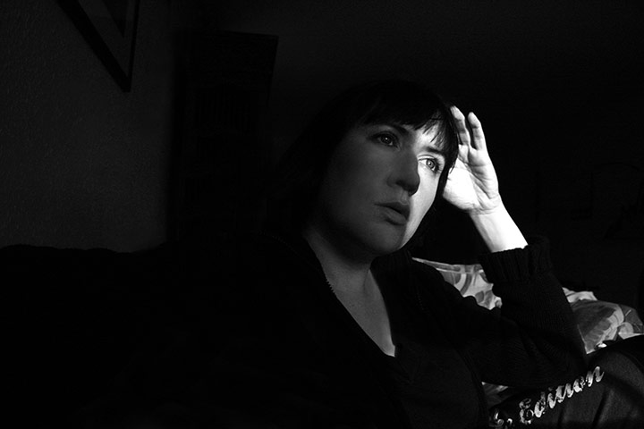 Readers' pictures: woman sitting in shadow