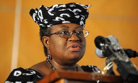 Nigeria's finance minister, Ngozi Okonjo-Iweala 