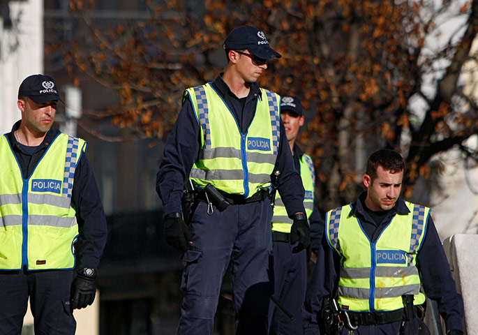 Patricia Melo: PORTUGAL-LABOUR-STRIKE-POLICE