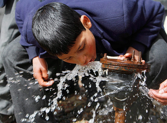 World Water Day: Water Day in the outskirts of Srinagar