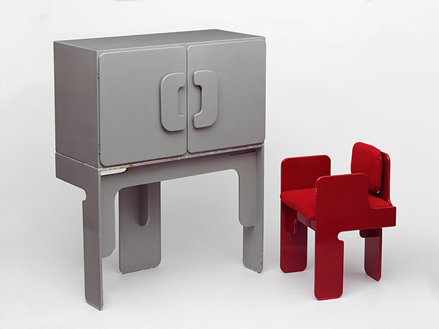 British Design at V&A: British Design at V&A - Cabinet and Chair