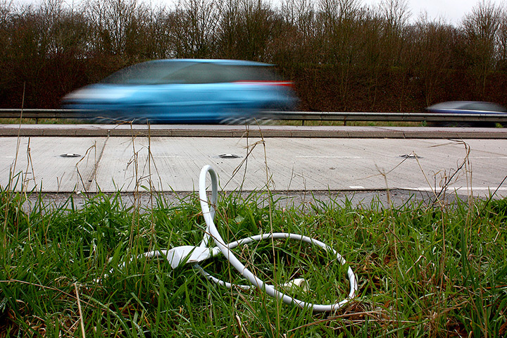 Maxine Moss found objects: shower