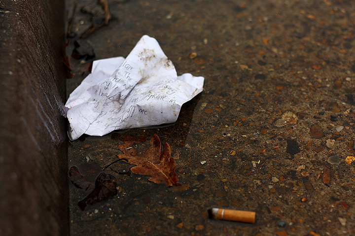 Maxine Moss found objects: off me