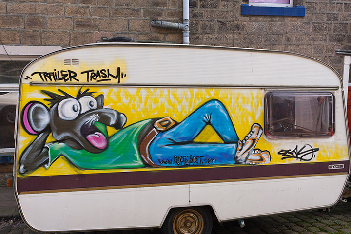 nogger found objects: Trailer Trash