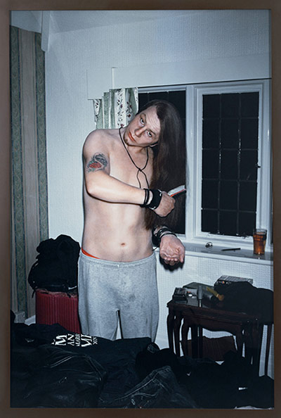 Gillian Wearing masks: Self Portrait as my Brother Richard Wearing