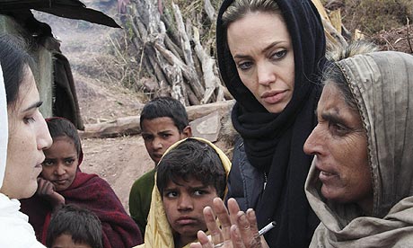Angelina Jolie Tours Pakistan