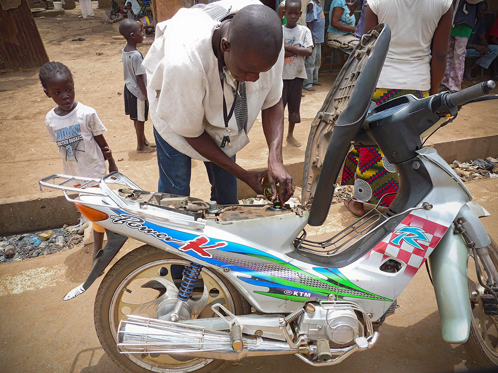 Aftermath of coup in Bamako, Mali