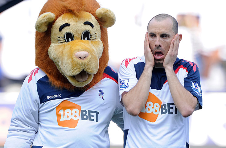 Bolton versus Blackburn: The emotion of the day gets to Martin Petrov 