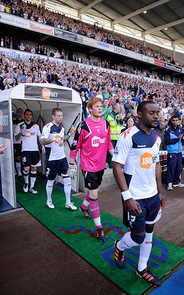 Bolton versus Blackburn: Bolton captain Nigel Reo-Coker leads his team out against Blackburn