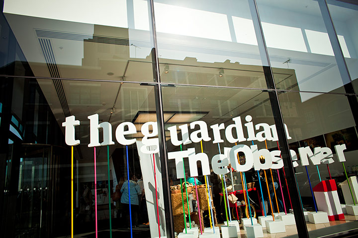 Guardian Open Weekend: The outside of the Guardian and Observer