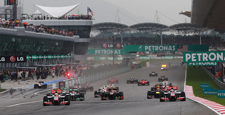 sport: Malaysian F1 Grand Prix - Race