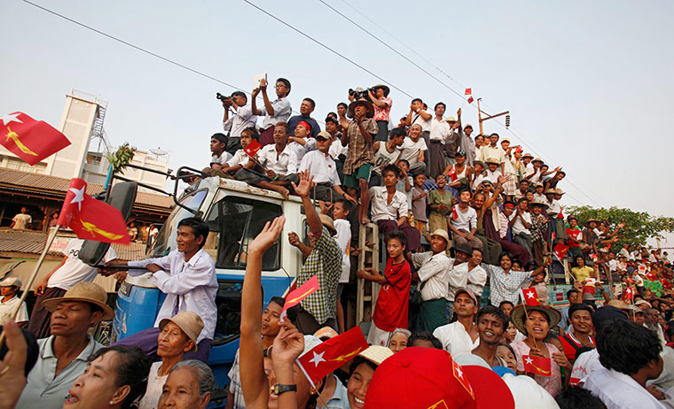 Aung San Suu Kyi : Aung San Suu Kyi campaign