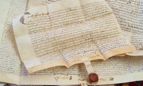 An old English document