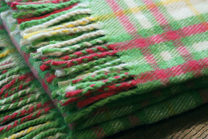 World book night: check blanket from The French House