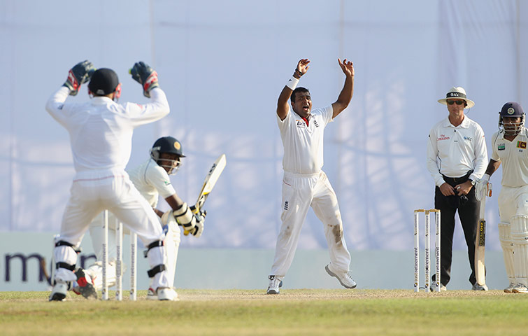 Sri Lanka v England day 1: Samit Patel gets the wicket of Rangana Herath