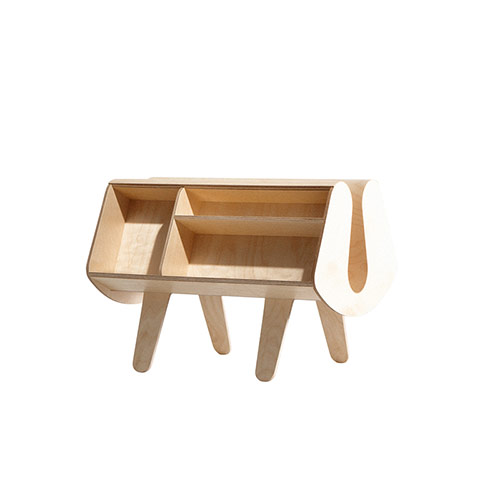 World book night: Penguin donkey low book storage from the Conran Shop