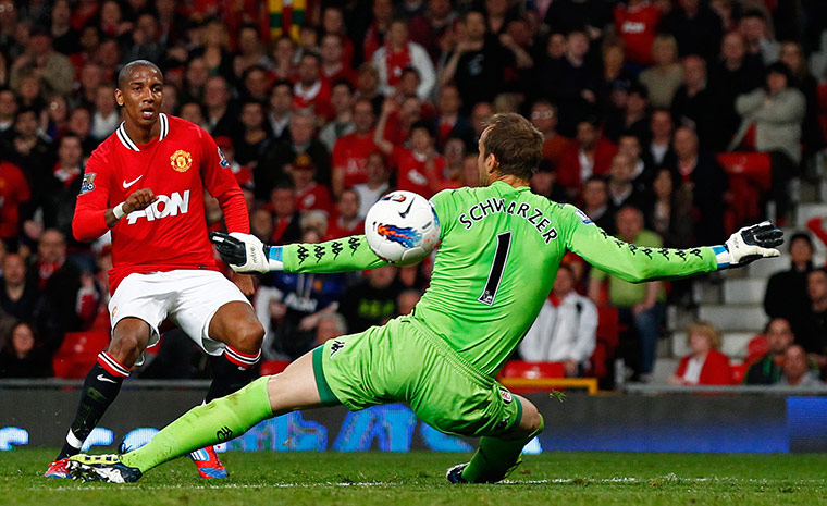 Man Utd v Fulham: Ashley Young