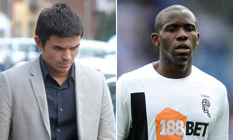 Internet troll Liam Stacey and Fabrice Muamba