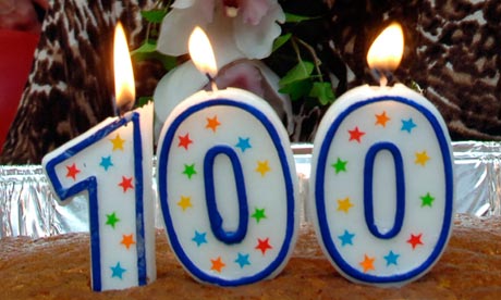 Doggie Birthday Cake on How To Be Happy Aged 100   Michele Hanson   Comment Is Free   Guardian