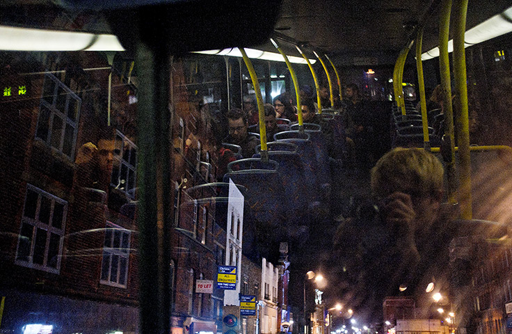 Sarah Lee: Journeys: Reflections of the upper deck and the street