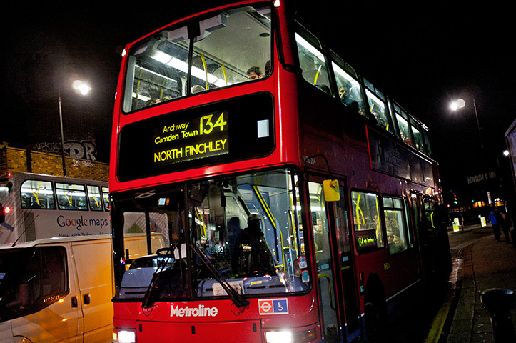 Sarah Lee: Journeys: A bus from Camden to Kentish Town