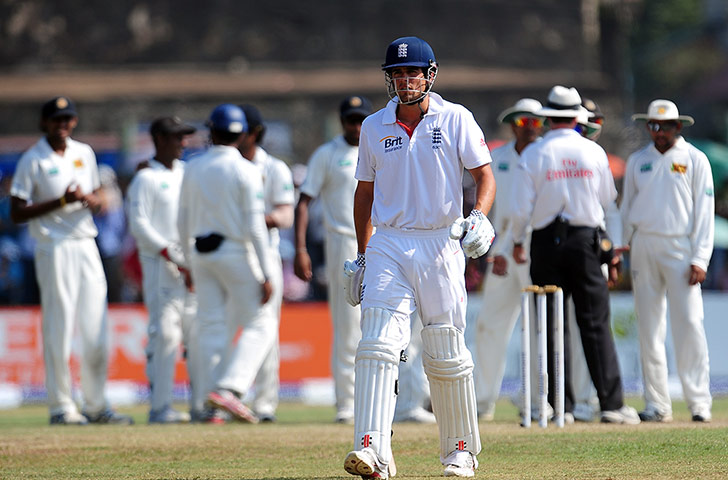 Sri Lanka v England day 3: Herath gets Cook as he goes for 14 and England are now 31-1