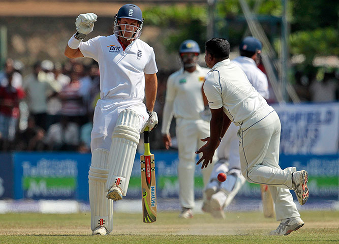Sri Lanka v England day 3: Andrew Strauss completes a run as Rangana Herath fields 