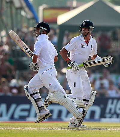 Sri Lanka v England day 3: Jonathan Trott and Kevin Pietersen display good running between the wickets