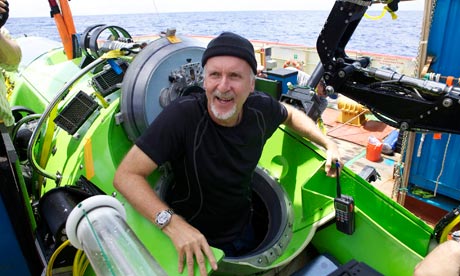 James Cameron in Deepsea Challenger