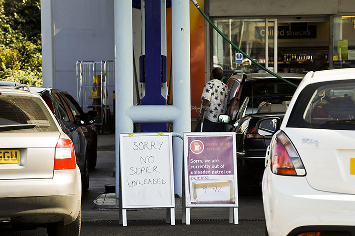 Petrol: Bristol: Sainsbury's petrol station