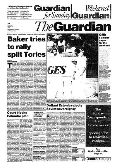 2007 Observer fool: 1990 Guardian on Sunday