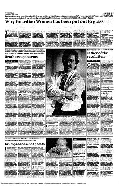 2007 Observer fool: 1992 Men's Page fool