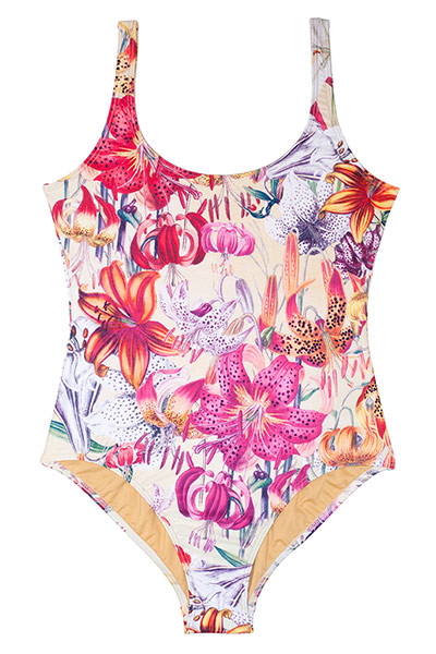 Key trends: Floral: Swimsuit