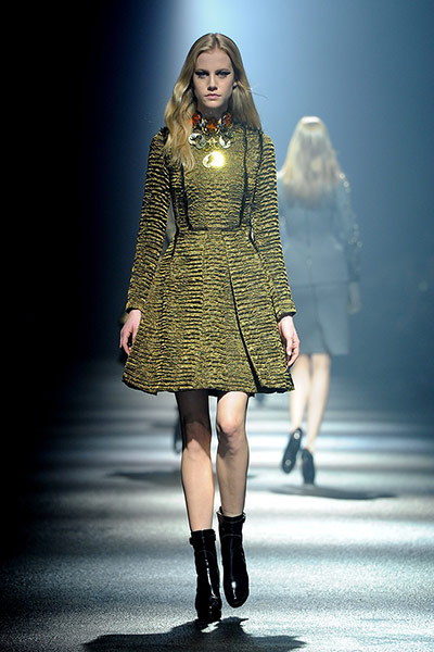 Lanvin: Lanvin: Runway - Paris Fashion Week Womenswear Fall/Winter 2012