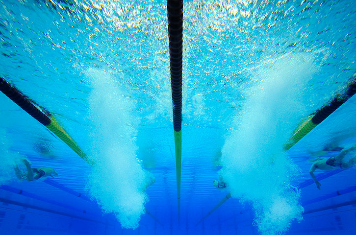 Swimming pt 2: Mens 400m freestyle heats