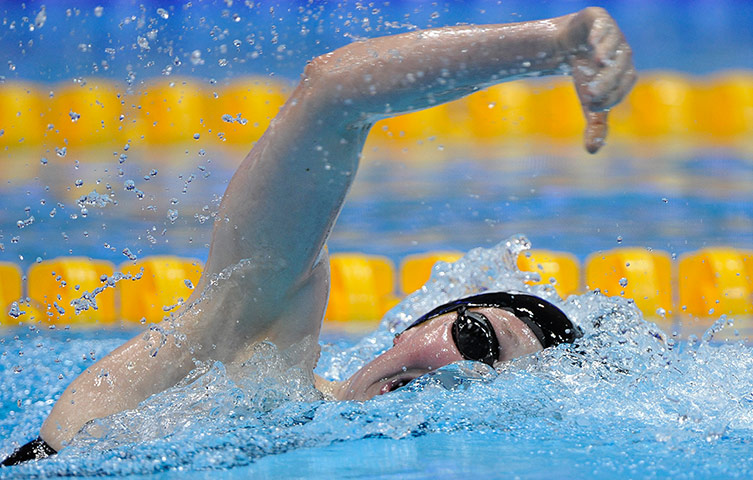 Swimming part 3: Hannah Miley winning the final of the womens 400m individual medley
