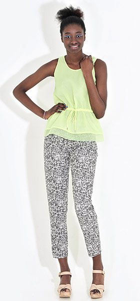 Line-up: peplums: Top