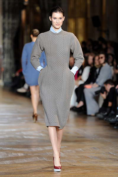Paris - Stella McCartney: A model in the Stella McCartney Ready-To-Wear Fall/Winter 2012 show