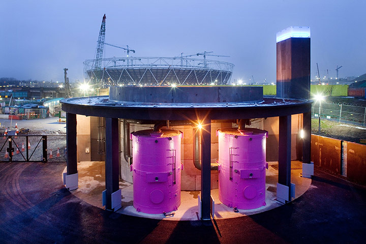 Olympic buildings: Olympic Park Pumping Station