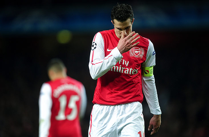 Arsenal....: Arsenal FC v AC Milan - UEFA Champions League Round of 16