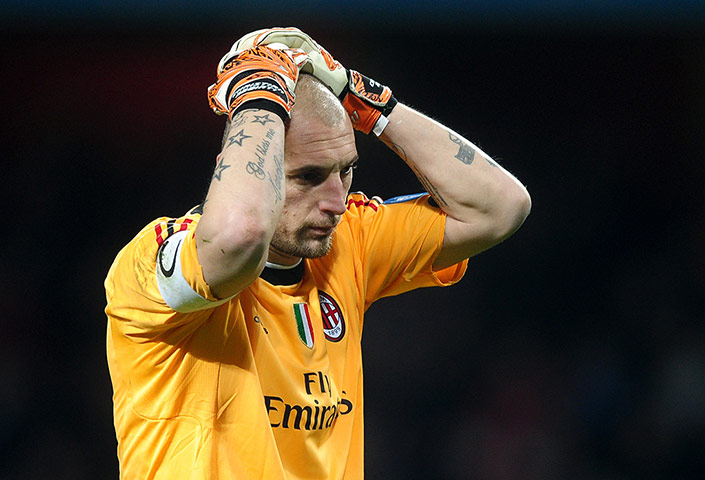 Arsenal -: Arsenal FC v AC Milan - UEFA Champions League Round of 16