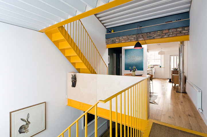 Edinburgh shop conversion: Girders