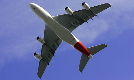 Plane from underneath