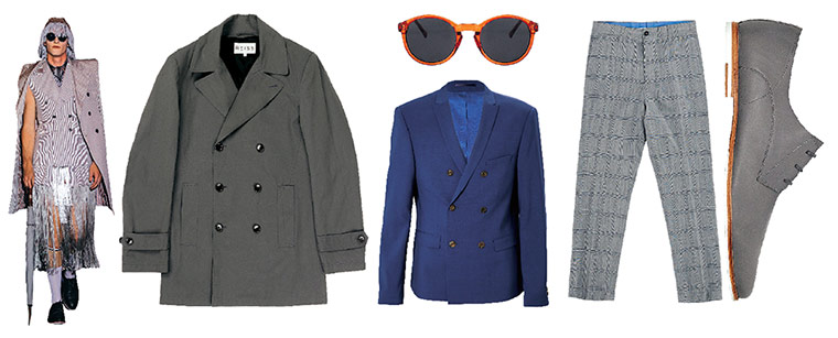 Bonkers catwalk: Tailored