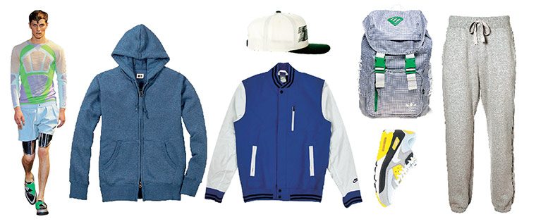 Bonkers catwalk: Sporty