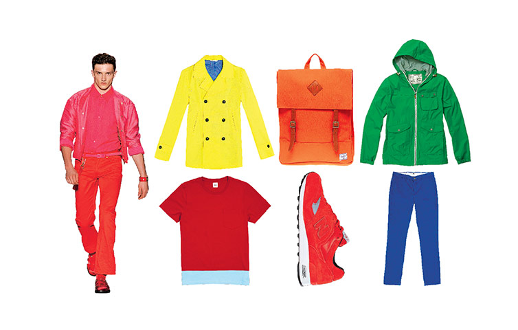 Bonkers catwalk: Brights